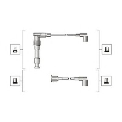 MAGNETI MARELLI 941319170085 -  Комплект проводов зажигания